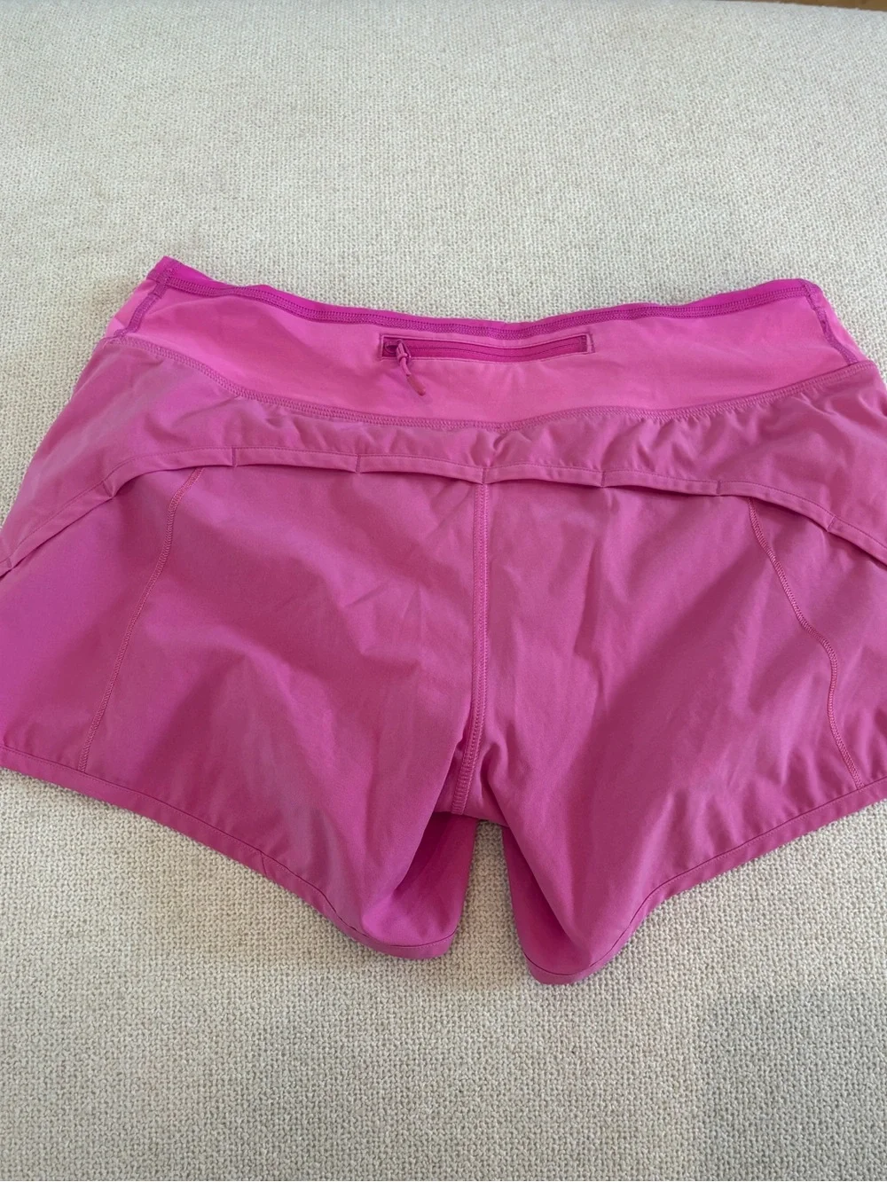 lululemon athletica VINTAGE Hot Pink Athletic Shorts
